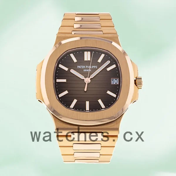 Patek Philippe Nautilus Men 5711R-001 40mm Automatic Brown Dial - Image 2
