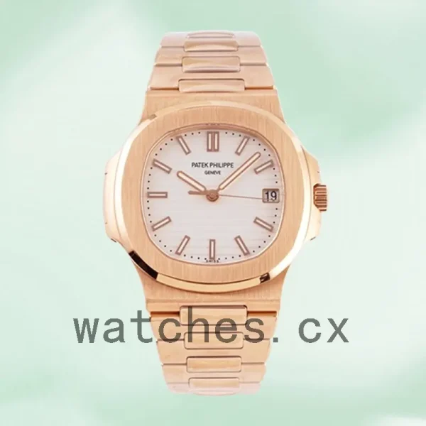 Patek Philippe Nautilus 40mm Men 5711R-002 Rose Gold-tone Automatic - Image 2