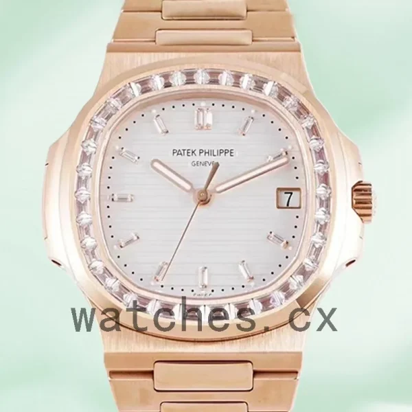 Patek Philippe Nautilus Men 40mm 5711 White Dial