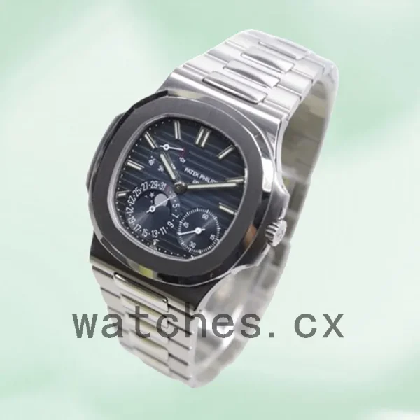 Patek Philippe Nautilus Men's 5712/1A-001 40mm Blue Dial Bracelet - Image 3