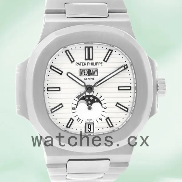 Patek Philippe Nautilus 40mm 5726/1A-010 Men's Silver-tone Bracelet
