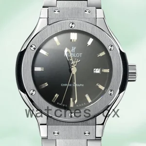 Hublot Classic Fusion 43mm Men's 581.NX.1170.NX Bracelet Silver-tone