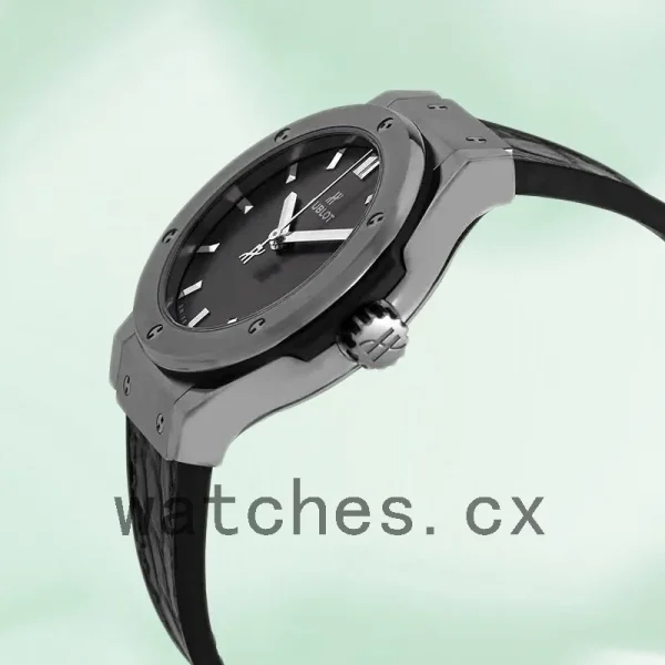 Hublot Classic Fusion 581.NX.7071.LR Men's 43mm Automatic Leather Strap - Image 3