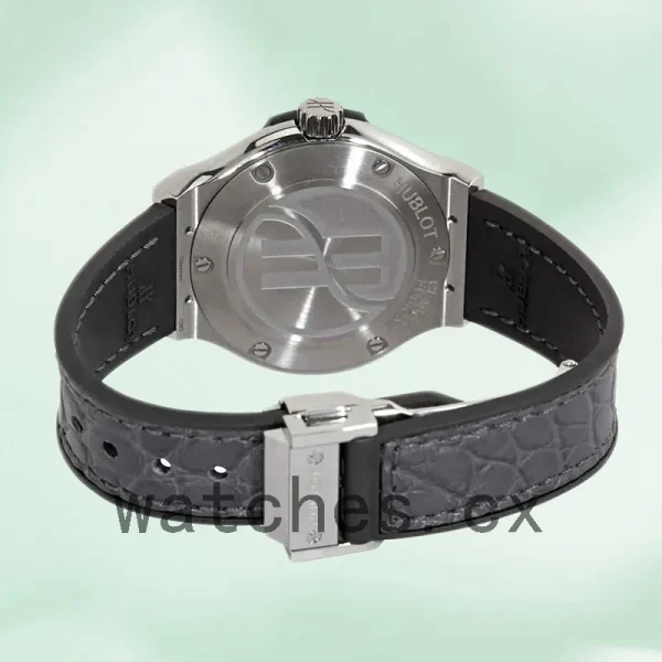 Hublot Classic Fusion 581.NX.7071.LR Men's 43mm Automatic Leather Strap - Image 4