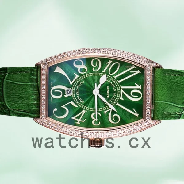 Franck Muller Casablanca 5850 Ladies 40mm Green Dial - Image 3