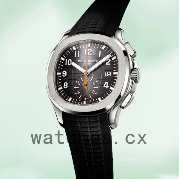 Patek Philippe Aquanaut Men 5968A-002 42mm Black Dial - Image 3