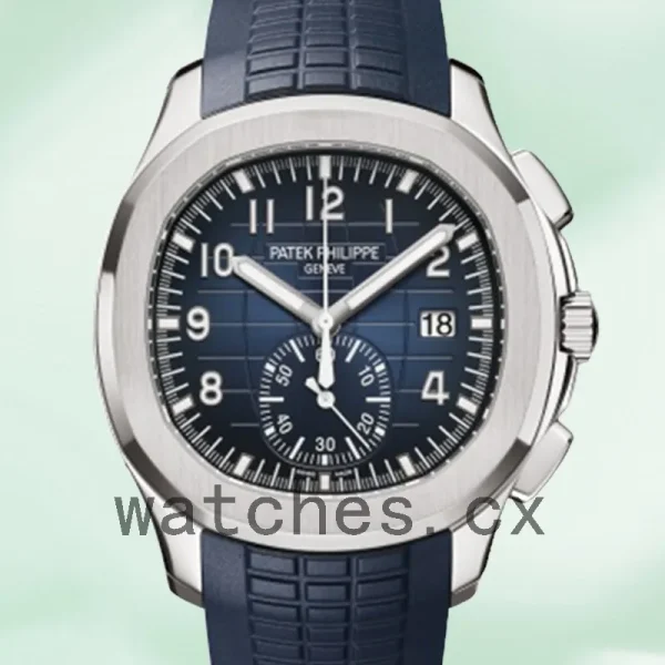 Patek Philippe Aquanaut Men's 42mm 5968G-001 Silver-tone
