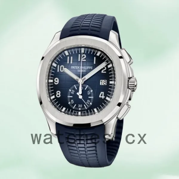 Patek Philippe Aquanaut Men's 42mm 5968G-001 Silver-tone - Image 3
