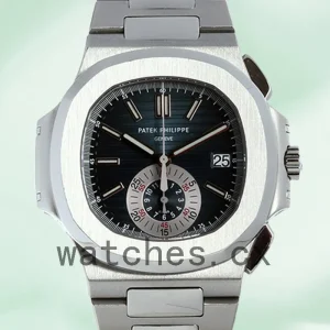 Patek Philippe Nautilus 40mm 5980/1A-001 Men's Automatic Silver-tone