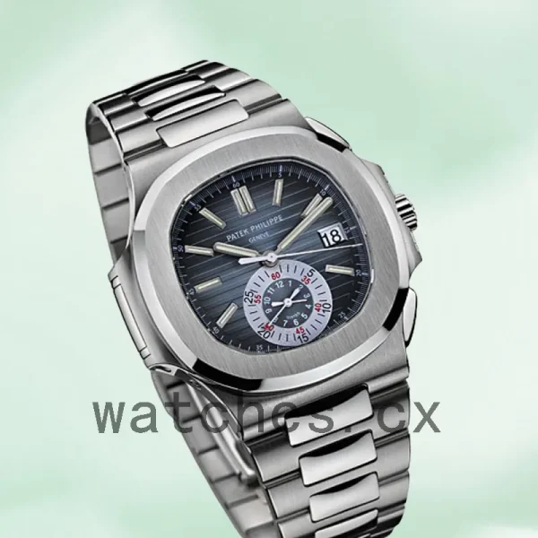 Patek Philippe Nautilus 40mm 5980/1A-001 Men's Automatic Silver-tone - Image 3