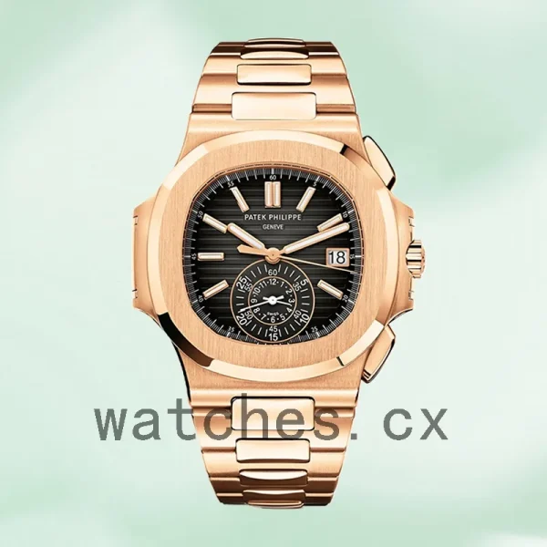 Patek Philippe Nautilus 5980/1R-001 Men's 40mm Bracelet Automatic - Image 2