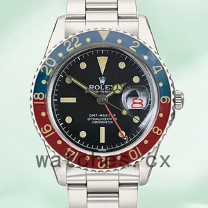 Rolex GMT-Master Men's 6542 40mm Silver-tone
