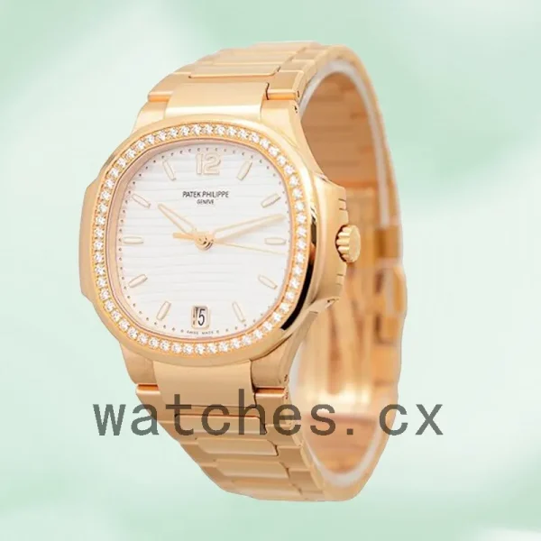 Patek Philippe Nautilus 7118/1200R-001 32mm Ladies Quartz - Image 3