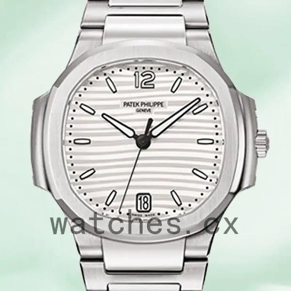 Patek Philippe Nautilus 7118/1A-010 Ladies 32mm Quartz White Dial