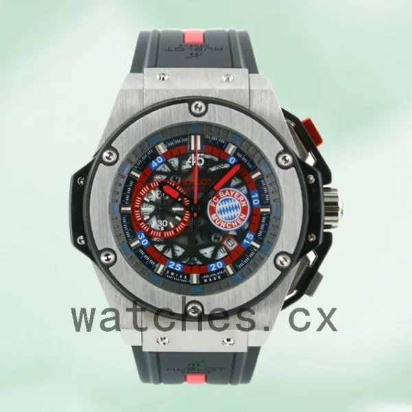 Hublot King Power Men's 716.NX.1129.RX.BYM12 48mm Rubber Band - Image 2