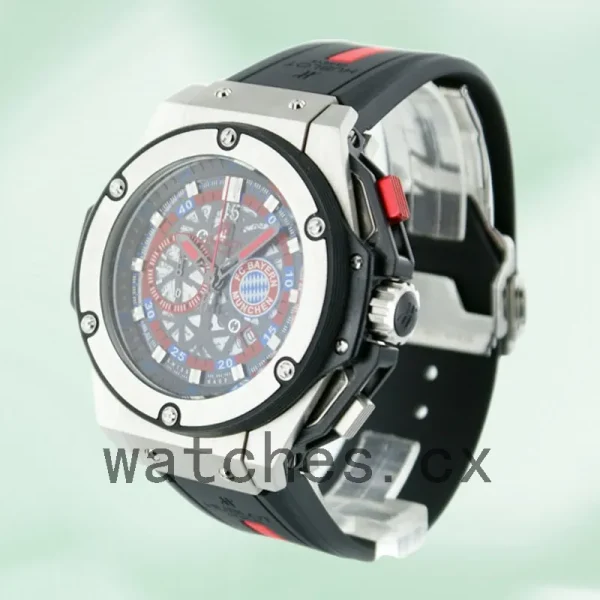 Hublot King Power Men's 716.NX.1129.RX.BYM12 48mm Rubber Band - Image 3