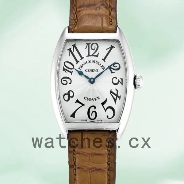 Franck Muller Cintrée Curvex 7502QZ Unisex 28mm Silver Dial Quartz - Image 2