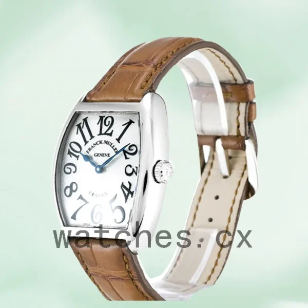 Franck Muller Cintrée Curvex 7502QZ Unisex 28mm Silver Dial Quartz - Image 3