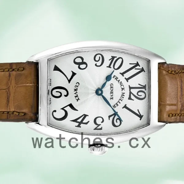 Franck Muller Cintrée Curvex 7502QZ Unisex 28mm Silver Dial Quartz - Image 4