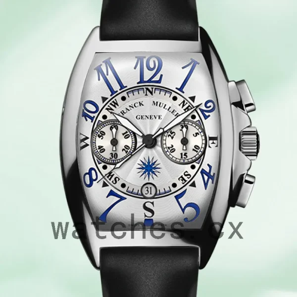Franck Muller Mariner 40mm Men's 8080 CC AT MAR Silver-tone