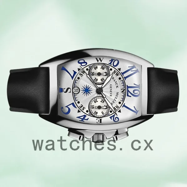 Franck Muller Mariner 40mm Men's 8080 CC AT MAR Silver-tone - Image 3