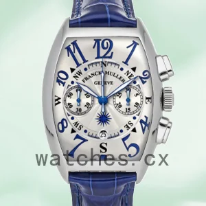Franck Muller Mariner 40mm 8080 CC AT MAR Men's Quartz Silver-tone
