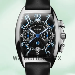Franck Muller Mariner 40mm 8080 CC AT MAR Men's Black Dial Quartz