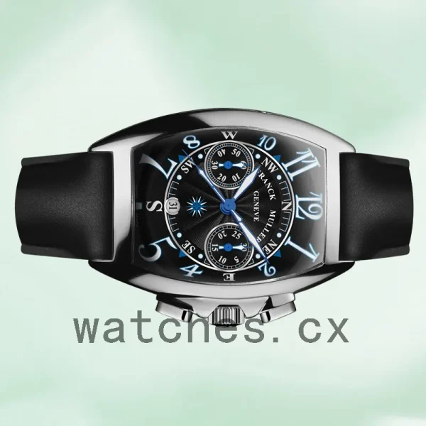 Franck Muller Mariner 40mm 8080 CC AT MAR Men's Black Dial Quartz - Image 3