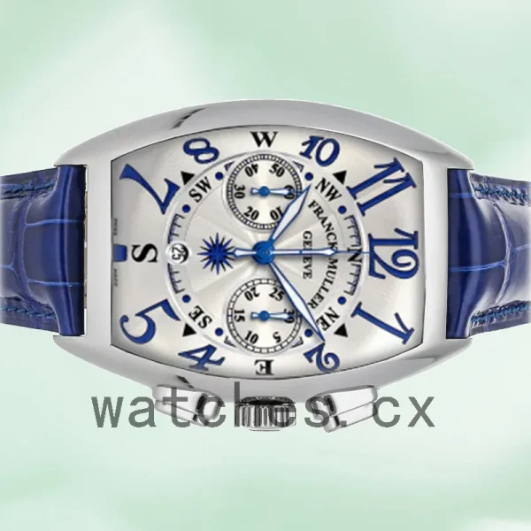 Franck Muller Mariner 40mm 8080 CC AT MAR Men's Quartz Silver-tone - Image 3