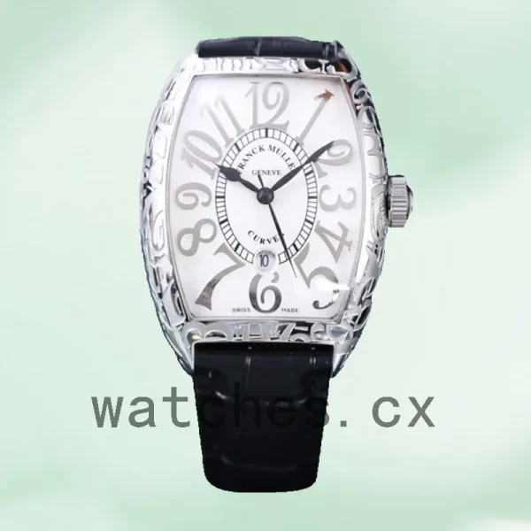 Franck Muller Cintrée Curvex Unisex 40mm 8880 CC AT Silver-tone Automatic - Image 2