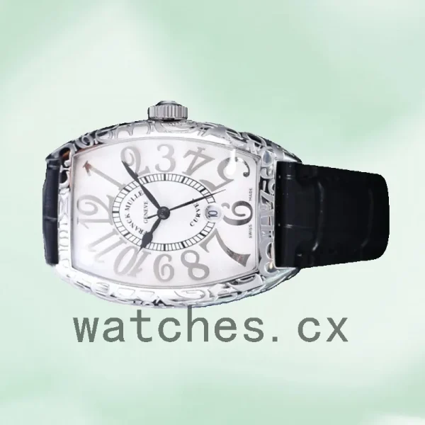 Franck Muller Cintrée Curvex Unisex 40mm 8880 CC AT Silver-tone Automatic - Image 3