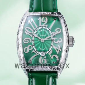 Franck Muller Cintrée Curvex Unisex 40mm 8880 CC AT Automatic Leather Strap