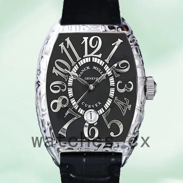 Franck Muller Cintrée Curvex 40mm 8880 CC AT Unisex Silver-tone