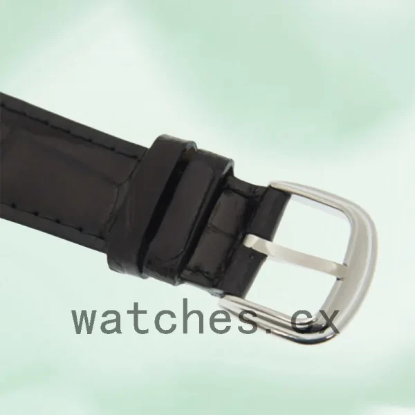 Franck Muller Croco Men's 8880 CC AT IRO CRO 40mm Leather Strap Silver-tone - Image 4