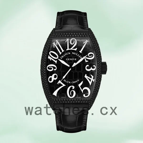 Franck Muller Croco Men's 8880 CH BLK CRO 40mm Black-tone - Image 2