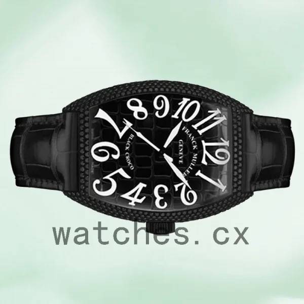 Franck Muller Croco Men's 8880 CH BLK CRO 40mm Black-tone - Image 3