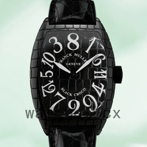 Franck Muller Croco 40mm 8880 CH BLK CRO Men's Automatic Black Dial