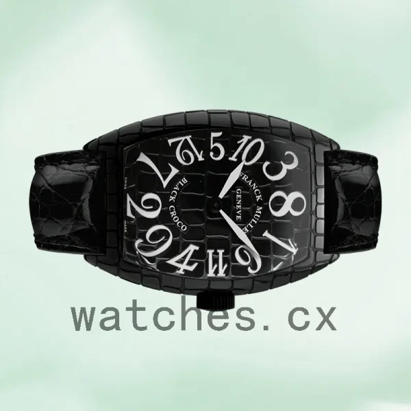 Franck Muller Croco 40mm 8880 CH BLK CRO Men's Automatic Black Dial - Image 3