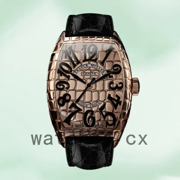 Franck Muller Croco Men's 40mm 8880 SC GOLD CRO Automatic Rose Gold-tone - Image 2
