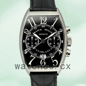 Franck Muller Casablanca Men's 8885 C CC DT 40mm Leather Strap