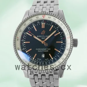 Breitling Navitimer A17326-M Men's 46mm Silver-tone
