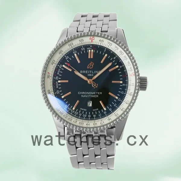 Breitling Navitimer A17326-M Men's 46mm Silver-tone - Image 2