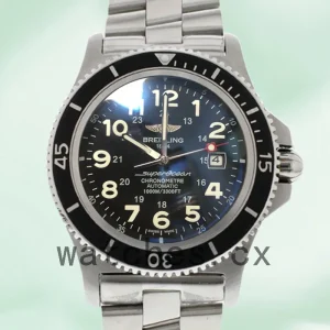 Breitling Superocean 46mm Men's A17365-J Black Dial