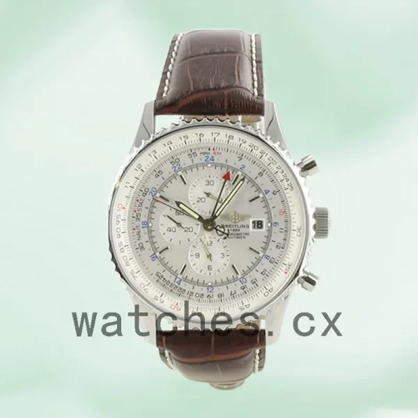 Breitling Navitimer A2432212G571 46mm Men's Strap Silver-tone - Image 2