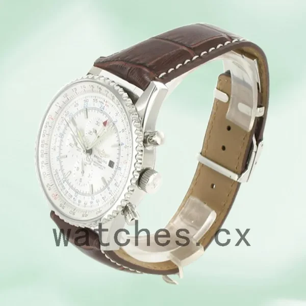 Breitling Navitimer A2432212G571 46mm Men's Strap Silver-tone - Image 3