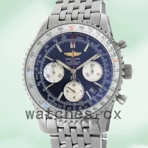Breitling Navitimer AB0127-N Men's 46mm Blue Dial Silver-tone