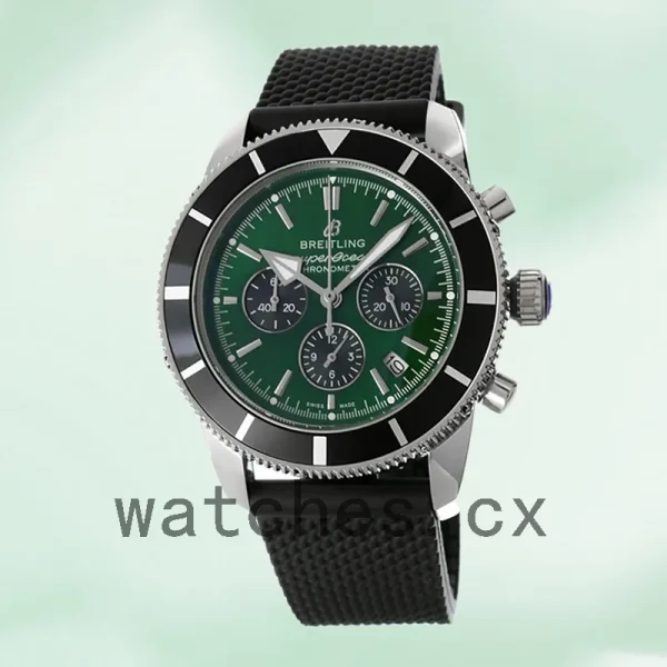 Breitling Superocean AB01621A1L1S1 46mm Men's Green Dial Quartz/Automatic - Image 2