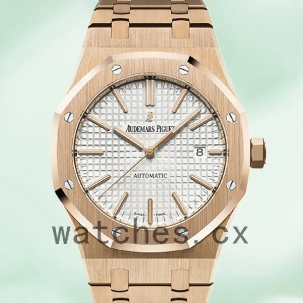 Audemars Piguet Royal Oak Men's 41mm 15400OR.OO.1220OR.02 Rose Gold-tone