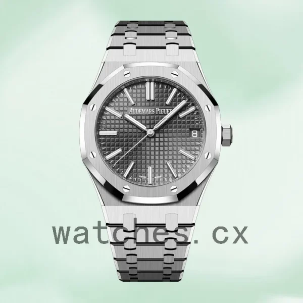 Audemars Piguet Royal Oak 41mm Men's 15510ST.OO.1320ST.05 Automatic Grey Dial - Image 2