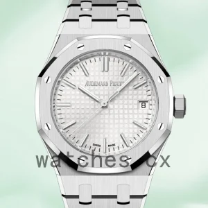 Audemars Piguet Royal Oak 37mm 15550ST.OO.1356ST.01 Men's White Dial